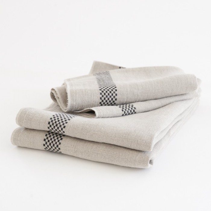 Charvet Éditions Natural Doudou Linen Tea Towel