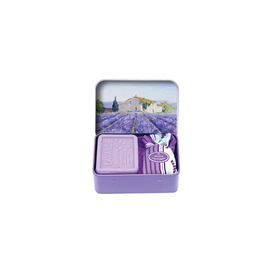 Petit sachet brodé de Fleurs de Lavande & Lavandin - Esprit Provence
