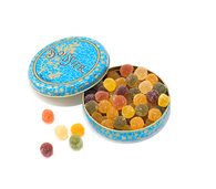 Mini Fruit Jellies Pates de Fruits 75g Tin by Boissier Paris Sweets